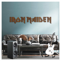 Drevené logo - Iron Maiden