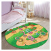 Zelený detský koberec ø 120 cm Comfort – Mila Home