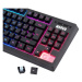 Marvo CM310 EN, RGB sada klávesnica s hernou myšou a podložkou, US, herná, membránová typ drátov