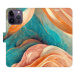 Flipové puzdro iSaprio - Blue and Orange - iPhone 14 Pro Max