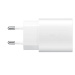 Cestovná nabíjačka Samsung EP-TA800XWE, rýchle nabíjanie 25 W, kabel USB-C, biela