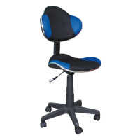 Študentská kancelárska stolička Q-G2 Modrá / čierna,Študentská kancelárska stolička Q-G2 Modrá /