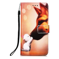 Diárové puzdro na Xiaomi Redmi 10/10 2022 Fancy psík a mačička