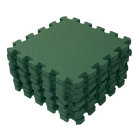 BABYDAN Podložka hracia puzzle Dark Green 90x90 cm