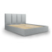 Svetlosivá dvojlôžková posteľ Mazzini Beds Juniper, 140 x 200 cm