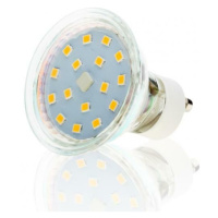žiarovka LED 3W, GU10, 6000K, 240lm, Ra 80, 120° (Kobi)