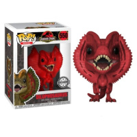 Funko POP! #550 Filmy: Jurassic Park - Dilophosaurus Red (Special)