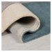 Modro-béžový vlnený koberec 230x160 cm Glow - Flair Rugs