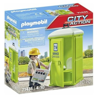 PLAYMOBIL City Action 71435 Mobilná toaleta
