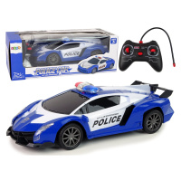 mamido  Pretekárske auto Polícia R / C diaľkovo ovládané polícia + batéria