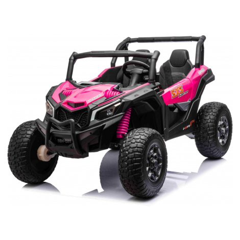 mamido Elektrické autíčko Buggy UTV X3 Off-Road 4x4 24V ružové