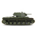 Wargames (WWII) tank 6190 - KV-1 with F-32 GUN (1:100)