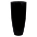 Kvetináč Dax, farba čierna, viac veľkostí - PotteryPots Velikost: XL - v. 100 cm, ⌀ 47 cm