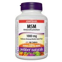 WEBBER NATURALS MSM 1000 mg BONUS 160 tabliet