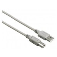 Hama 200901 USB 2.0 kábel typ A-B, 3 m, nebalený