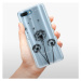 Silikónové puzdro iSaprio - Three Dandelions - black - Huawei Honor 10