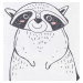 Ceba Baby Prebaľovacia podložka Raccoon Ceba so záhlavkom 50x70 cm