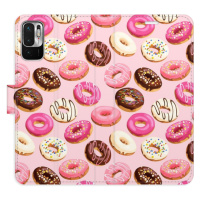 Flipové puzdro iSaprio - Donuts Pattern 03 - Xiaomi Redmi Note 10 5G