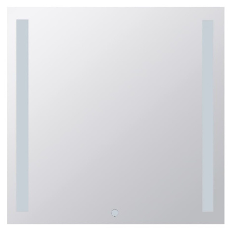 Zrkadlo Bemeta s osvětlením a dotykovým senzoremvo farebnom provedení hliník/sklo 101301127