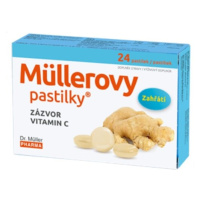 MÜLLEROVE PASTILKY so zázvorom 24 kusov