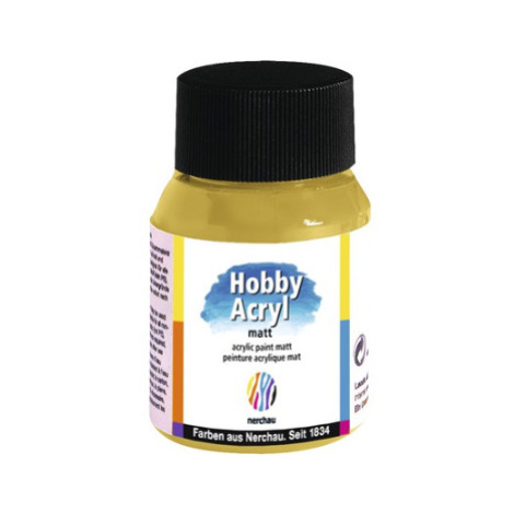 NERCHAU Hobby Akryl MAT/METALLIC- neónová/metalická akrylová farba 59 ml neónovo žltá 362808