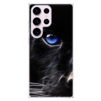 Odolné silikónové puzdro iSaprio - Black Puma - Samsung Galaxy S23 Ultra