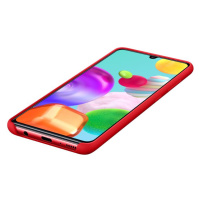 SAMSUNG EF-PA415TR PRE GALAXY A41 SILIKONOVE PUZDRO, CERVENE