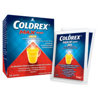 COLDREX MaxGrip Citrón 10 vrecúšok