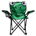 CATTARA FROG malá skladacia kempingová stolička zelená