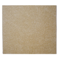 Kusový koberec Color Shaggy béžový čtverec - 100x100 cm Vopi koberce