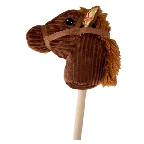 STEPPOS Hobby Horse so zvukom - tmavý MAC TOYS