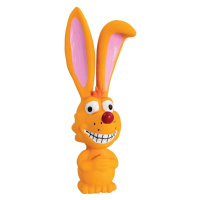 HIP HOP Latexová hračka oranžová  - dlhé uši - 1ks