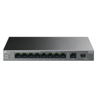 TP-Link LS1210GP Switch 1x GLAN, 8x GLAN s PoE+, 1x SFP, 61W