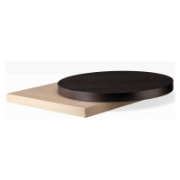 PEDRALI - Štvorcová dyhovaná doska stola - hrúbka 50 mm