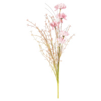 Umelé lúčne kvetiny 50 cm, staroružová