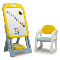 Detská tabuľa so stoličkou TED Toyz yellow