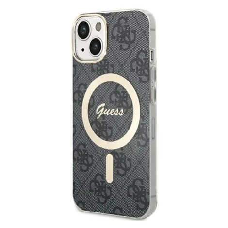 Kryt Guess GUHMP15MH4STK iPhone 15 Plus 6.7" black hardcase 4G MagSafe (GUHMP15MH4STK)