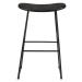 Čierne barové stoličky v súprave 2 ks 65 cm Tangle - White Label