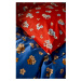 Modré obliečky na jednolôžko z bavlneného saténu 140x200 cm Grand Pleasantly - JUNA