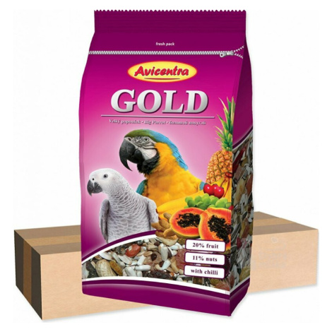 Avicentra Veľký papagáj zlatý 850g