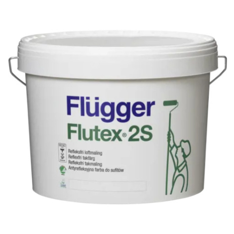 FLUTEX 2S - Antireflexná vinylová farba biela 3 L