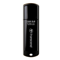TRANSCEND Flash Disk 128GB JetFlash®700, USB 3.0 (R:90/W:40 MB/s) čierna