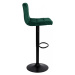 Barová stolička Arako zelená