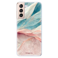 Odolné silikónové puzdro iSaprio - Pink and Blue - Samsung Galaxy S21