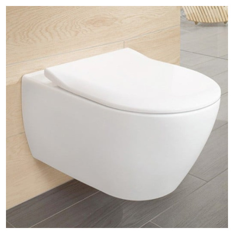 Wc závesné Villeroy & Boch Subway 2.0 zadný odpad 5614R201