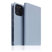 SLG Design puzdro D8 Full Grain Leather pre iPhone 14 Pro - Powder Blue