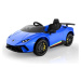 mamido Detské elektrické autíčko Lamborghini Huracan 4x4 modré