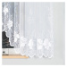 Biela žakarová záclona GRACJANA 500x160 cm