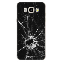 Odolné silikónové puzdro iSaprio - Broken Glass 10 - Samsung Galaxy J5 2016