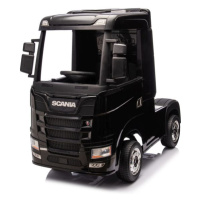 mamido Elektrické autíčko Scania 500R 4x4 lakované čierne